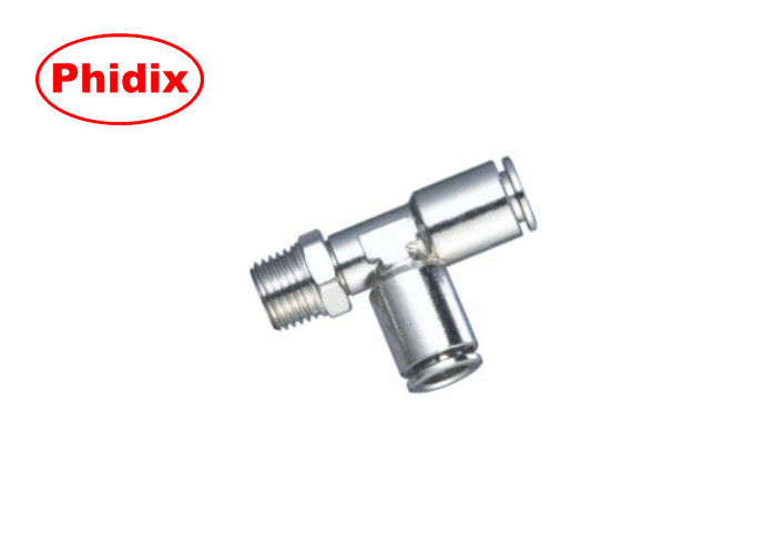 Fittings pneumatici a filo esterno di tipo T