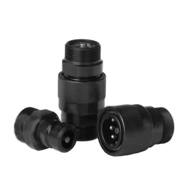 Accoppiamento rapido idraulico CB-Q/ZB275 con filettatura - Push-Pull manuale per applicazioni a bassa pressione